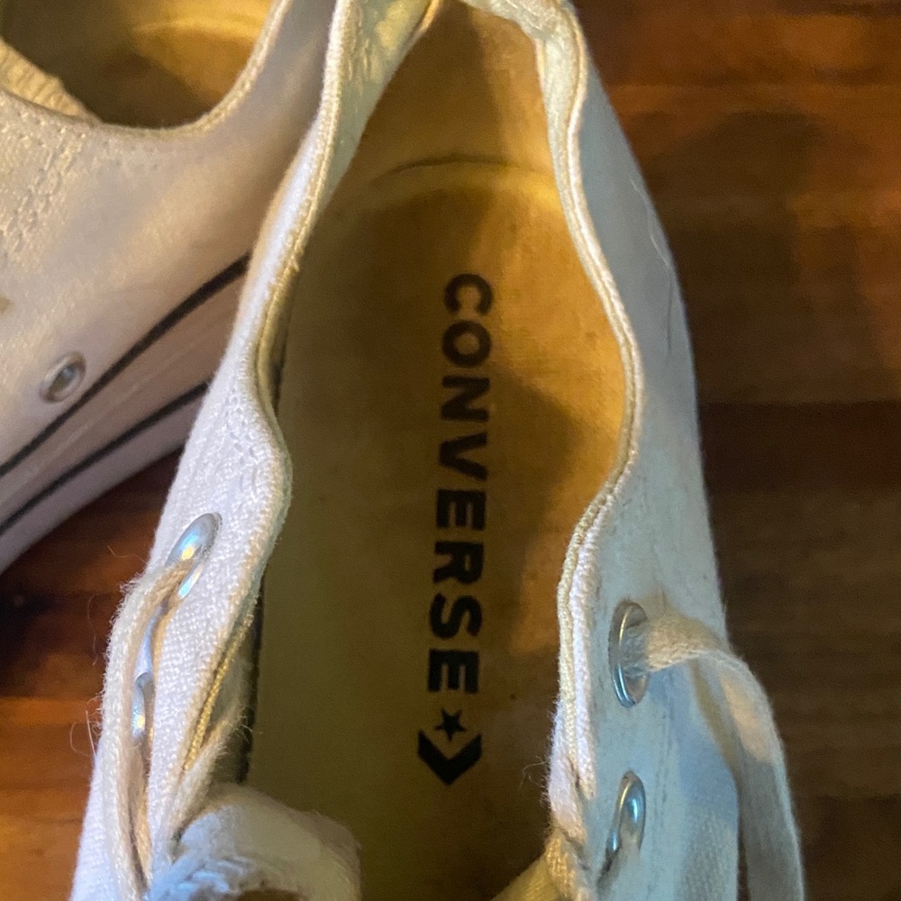 Converse White Sneakers - Picture 2 of 2